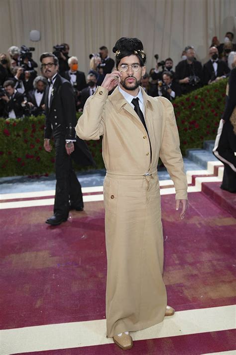 bad bunny in burberry|burberry trench dress 2022.